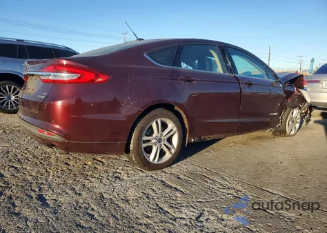2018 Ford Fusion Se Hybrid from USA, damaged, VIN 3FA6P0LU3JR204349